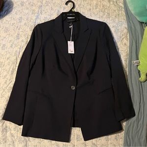 Lane Bryant Plus Size Sexy Stretch Blazer Navy Size 18